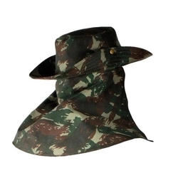 Chapéu Camuflado Com Saia (Tamanho Único)