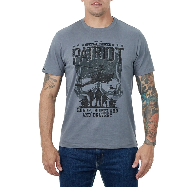 Camiseta Concept Special Forces  - Cinza (Invictus)
