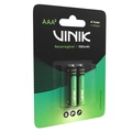 PILHA RECARREGAVEL AAA C/2 - 900MAH 1.2V - VP3AB2R - VINIK