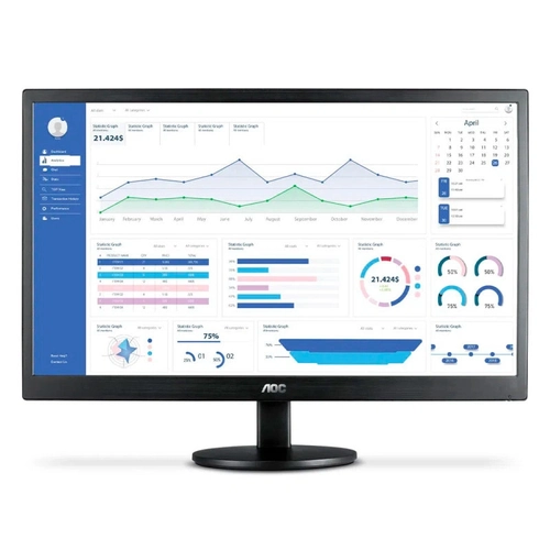 Monitor AOC 23,6 75Hz HDMI Painel WVA M2470SWH2
