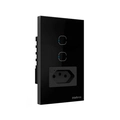 Tomada Simples 10a Smart Wi-fi Ets 2002 Preto 4850069
