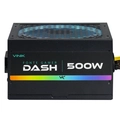 Fonte Gamer Dash 500w Preto Com Fan Led Rgb - Vfg500wpr
