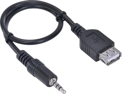Cabo vinik P2 3 Vias x Usb Fêmea 30 Cm - Ps2usbf-30