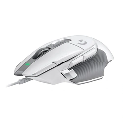 Mouse Gamer Logitech G502 X, USB-C, LIGHTSPEED, Sensor HERO 25K, RGB, 13 Botoes, Switch Hibrido, Branco, 910-006145