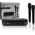 Microfone S/fio Ldu-801 Uhf Mao Duplo Preto Loud