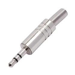 Plug P2 Stereo Metalico Com Mola