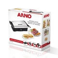 Grill Arno Dual Gnox Inox Com Abertura De 180° 127v