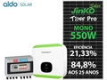 Gerador De Energia Solar Growatt Sem Estrutura Growatt Gf 3,3kwp Jinko Tiger Pro Mono 550w Min 5kw 2mppt Mono 220v