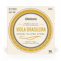 Encordoamento Para Viola Brasileira Cebolão Mi/boiadeira Ej82c d Addario