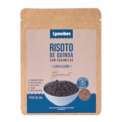 Risoto de Quinoa com Cogumelos Liofilizado Lyovibes – Sachê 60g