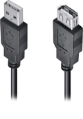 Cabo USB A Macho x USB A Fêmea 2.0 - 1.8m Extensor - Uamaf-18
