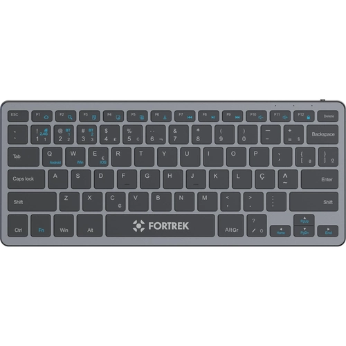 Teclado Office Fortrek KB11 Compact Bluetooth Preto - 84454