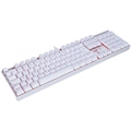 Teclado Gamer Mecânico Redragon Mitra Branco Switch Vermelho - K551W-PT-RED