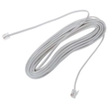 Cabo Telefone Liso C/ Rj11 - 1.5m (kit C/ 10) - Blister Branco Ref. Kp-5300