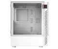 Gabinete Gamer Set White Ghost - Lateral Em Vidro - Pcyes - Gswgpbr
