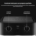 FRITADEIRA ELETRICA AFG80 1750W GRAN FRY 8L ELGIN 42AFG8002000 PRETO 220 VOLTS