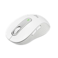 Mouse Óptico Logitech M650 Signature, Sem fio, USB, Bluetooth, Branco - 910-006252