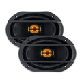 Kit Af 6x9 110w Rms 4r Quadriaxial Jb69 Flex Preto Par Leson