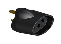 Adaptador de tomada sms antigo - 64122