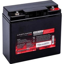 Bateria Estacionária Selada 12v 18ah Vrla Up12180 Unipower