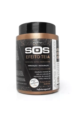 Máscara Restauradora e Ultra Hidratante SOS Efeito Teia Alquimia Professional Alquimia 1kg