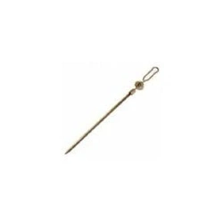 Espeto Giratório Lâmina Aço Inox Galeto 50 Cm