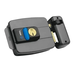 Fechadura Elétrica Hdl C-90 Dupla Cinza