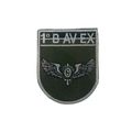Distintivo de Organização Militar DOM 1º BAVEX - Bordado (Padrão EB)