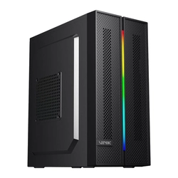 Gabinete Gamer Vinik Sg26 Preto com Fita de Led Rgb - Sg26acbk