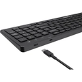 Teclado Sem Fio Office Fortrek Kb11 Full Bluetooth Preto