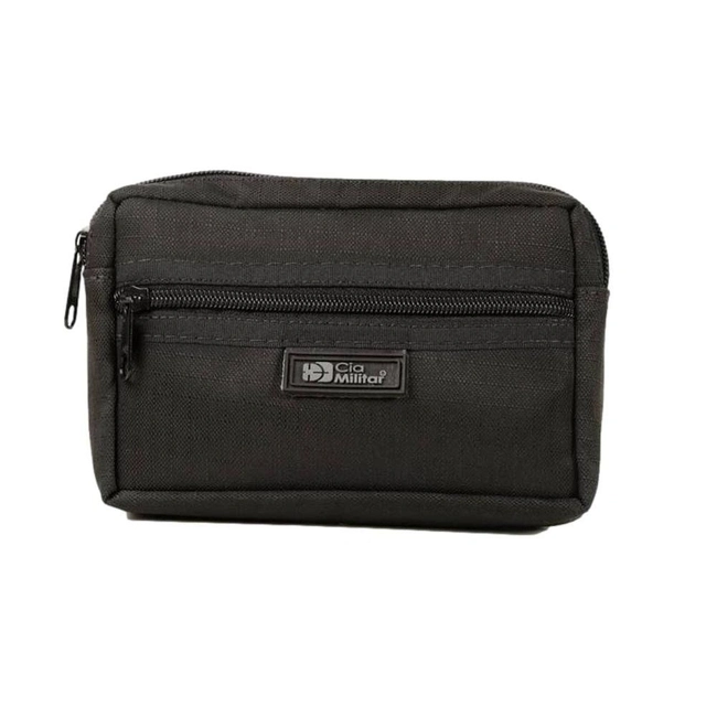 Mini Pochete Preto Cia Militar (Fox Boy - CM0073)