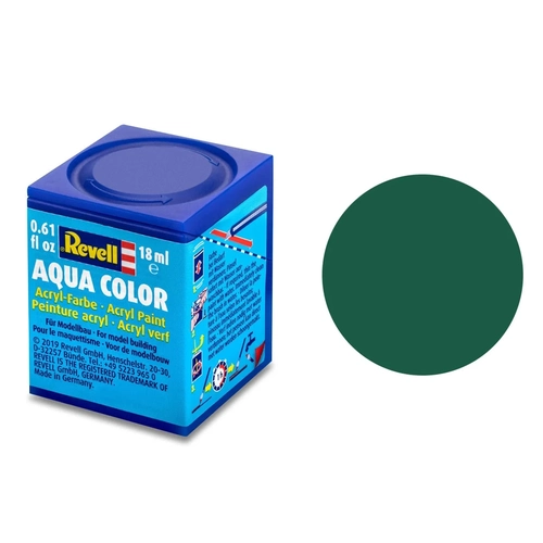 Tinta Revell Aqua Dark Green Matt 36139 - 18ml