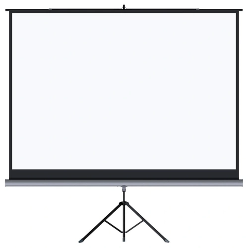 Tela De Projecao Retratil Tes Ttm 100va Com Tripe e Estojo Serie a 2.00x1.52 Metros 4:3