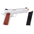 Pistola de Airsoft a Gás GBB Green Gás M1911 V12 SB Full Metal BlowBack 6mm - QGK