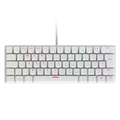 Teclado Mecânico 60% Vinik Anihi White Switch Blue Led Rainbow - ANIHIWHBL