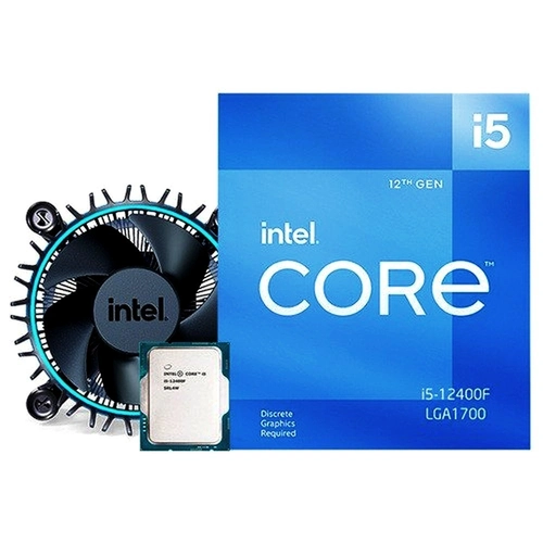 Processador Intel® Core™ i5-12400F 2.5GHz (4.4GHz Max Turbo) Cache 18MB LGA 1700 s/ vídeo - BX8071512400F