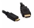 Cabo HDMI X MICRO-HDMI 1.4 3D 4K FULL HD  com Filtro 2 Metros Preto