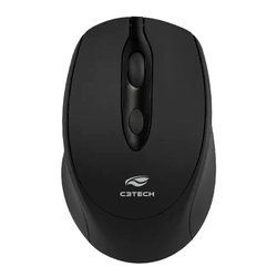 Mouse Sem Fio Recarregável C3tech M-bt30bk Dual Mode Preto