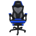 CADEIRA GAMER ROCKET PRETA COM AZUL - CGR10PAZ