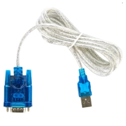 Cabo Conversor Usb P/ Serial Rs 232 1 Metro - Dp-9