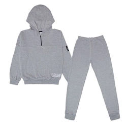 Conjunto Moletom New York Mescla - Masculino