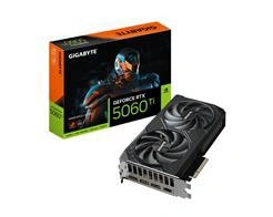 Placa de Video Gigabyte Geforce Rtx 5060 Ti Windforce Oc 16gb Gddr7 128 Bits - Gv-n506twf2oc-16gd