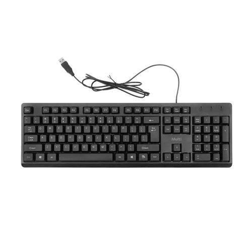 Teclado Com Fio Mult Tf600 Usb Cabo de 120 Cm - Tc600