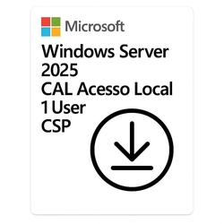 Windows Server 2025 Microsoft Cal Acesso Local 1 Usuário Perpétuo Csp - Dg7gmgf0pwht-002