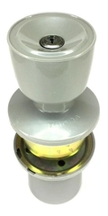 Fechadura Tubular 90mm Cinza Vouga
