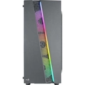 Gabinete Gamer Aerocool Preto Rgb Lateral Vidro - Blade