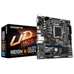 Placa Mãe LGA 1700 Gigabyte H610M-H DDR4