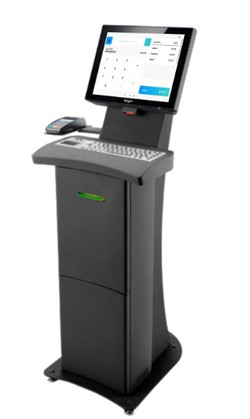 Totem Fox Teclado - Autoatendimento - Elgin