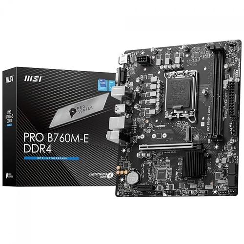 Placa Mãe LGA 1700 MSI B760M-E Pro DDR4