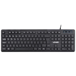 Teclado Usb Multimidia Slim Chocolate Vinik - Cabo 1.8m - Vinik - Tc100